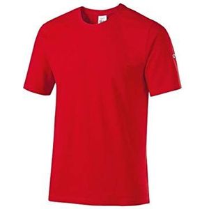BP 1714-234-81-4XL Unisex T-shirt 1/2 mouw ronde hals lengte 70 cm 170 g/m2 katoen stretch rood 4XL