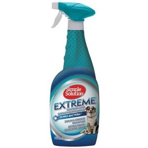 Simple Solution Vlek- en Geurverwijderaar, extreem, voor honden, 750 ml