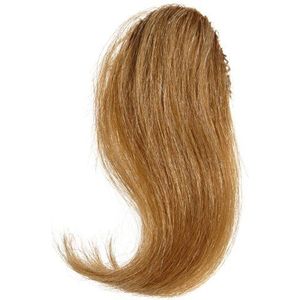 Love Hair Extensions Zijpony van 100% echt haar, kleur 27, goudblond, per stuk verpakt (1 x 1 stuk)