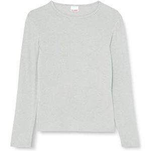 Damart T-shirt, lange mouwen, Thermolactyl Sensitive, ondergoed, uniseks, kinderen, lichtgrijs, 12 jaar, Helder Chinees grijs