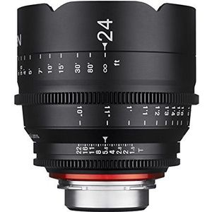 Rokinon Xeen XN24-C Professional T1.5 lens voor Canon EF, 24 mm, zwart