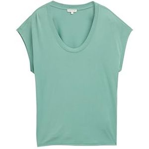 TOM TAILOR T-shirt pour femme, 13010 - Vert délavé, XL
