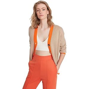 Trendyol Standaard cardigan, camel, M, Kameel.