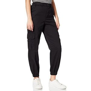 Jack & Jones Jjxx Jxholly Relaxed Hw Cargo Pant Noos Damesbroek, zwart.