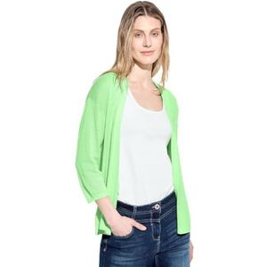 Cecil B253776 gebreid damesvest, Matcha Lime