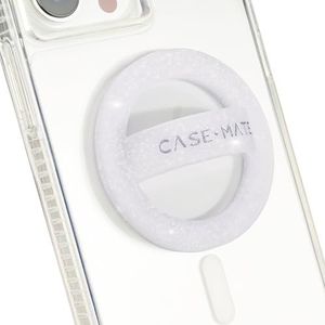 Case-Mate Magnetic Phone Grip [Loop Grip] – afneembare magnetische ringhouder voor de hand – zachte en ultradunne MagSafe telefoonhouder voor iPhone 14 Pro Max / 13 Pro Max / 12 Pro Max – Sparkle