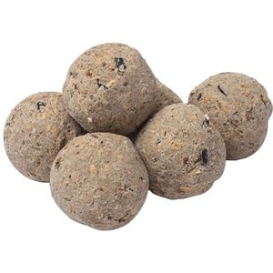 Zolux - Vetballen – vogels in de winter, net, 6 ballen, 90 g