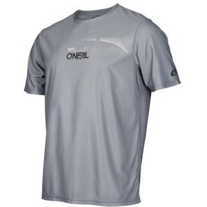 O'NEAL Unisex jersey T-shirt, grijs/zwart, L, Grijs/Zwart