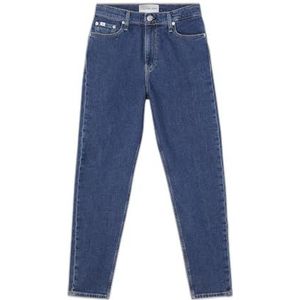 Calvin Klein Jeans Mom Fit Spijkerbroek Blauw 24 Vrouw