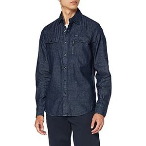 G-STAR RAW Citishield Slim Jeansjack voor heren, Blauw (Rinsed 082)