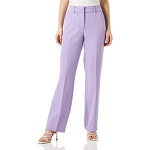 YAS YAS Bluris Mw Flared Pant Noos kostuumbroek voor dames, Bougainvillea