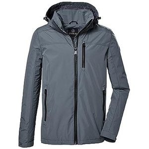 G.I.G.A. DX Hommes Veste fonctionnelle avec capuche amovible/veste d'extérieur GS 13 MN JCKT, smoke blue, L, 41497-000