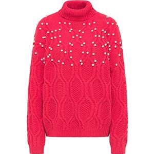 faina Dames gebreide trui 11019600, Rood