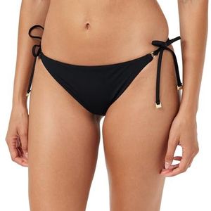 Calvin Klein String Side Tie Bikinibroek voor dames, PVH zwart