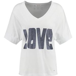 KEY LARGO T-shirt Lonely à col en V pour femme, Blanc (1000)., M