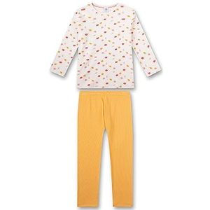 Sanetta Pyjama long beige pour fille - Pyjama confortable pour fille - Taille, beige, 98