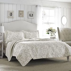 Laura Ashley Amberley Omkeerbaar beddengoed, Bisquit, King