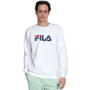 FILA Barbian Crew Trainingspak, uniseks, Helder wit.