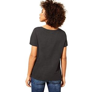 Street One T-shirt voor dames, Dark Shaded Grey