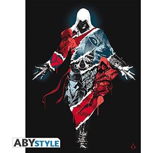 ABYstyle Abysse Corp_ABYDCO461 Assassin's Creed-Canvas Legacy, 30 x 40 cm, 2 stuks