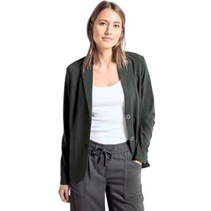 Cecil B212140 blazer voor dames, Stevige kaki