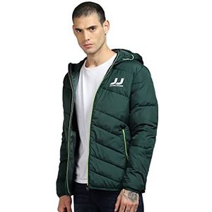 JACK & JONES Jjbobby Puffer gewatteerde jas voor heren, Pine Groen