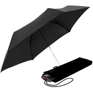 Knirps Taschenschirm AS.050 Slim Kleine handleiding, Zwart, 38.25, Paraplu, zwart., Paraplu
