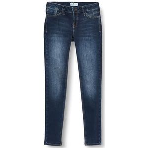 Cross Jeans Giselle pour femme, Bleu intensément utilisé, 33W taille courte