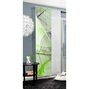 Home Fashion BLATTARI, polyester, groen, 245 x 60 cm