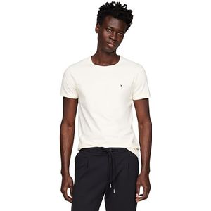 Tommy Hilfiger Stretch Slim Fit Tee T-shirt voor heren, Calico (stad)