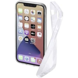 Beschermhoes voor iPhone 13 Pro Hama Crystal Clear voor Apple (transparante iPhone 13 Pro TPU-beschermhoes, zachte beschermhoes, mobiele telefoon bescherming met antislip oppervlak) transparant