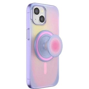 PopSockets: PopCase PlantCore voor MagSafe - Plantaardige telefoonhoes voor iPhone 15 met MagSafe-compatibele PopGrip - Telefoonhouder en Handvat met verwisselbare bovenkant - Aura