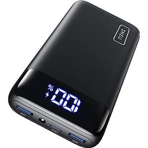 INIU Power bank, 22,5W Power bank 20.000 mAh, draagbare batterij (USB-C-invoer en -uitvoer) PD3.0 QC4.0, snellader, led, compatibel met iPhone 14 13 12 11 X Samsung Xiaomi Huawei iPad enz.