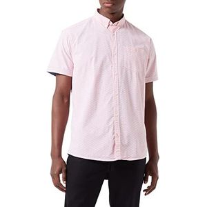 PIONEER Shirt met korte mouwen met button down kraag Cayenne, S, Cayenne print