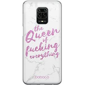 ERT GROUP Xiaomi REDMI Note 9 PRO/9S TPU hoes case Babaco Queen 003 perfect past bij de vorm van de mobiele telefoon
