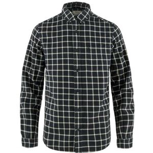 Fjällräven Övik Shirt Chemise en Flanelle Homme, Noir, L