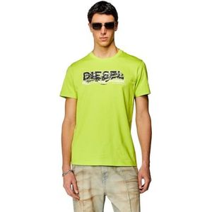 Diesel Diegor K70 T-shirt Met Korte Mouwen Groen L Man