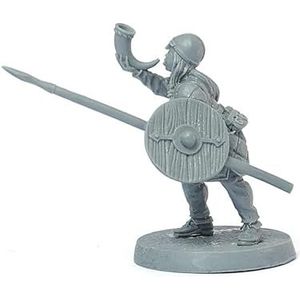 Brother Vinni Shield Maiden Female Vicking Wargame Miniature 28 mm Résine
