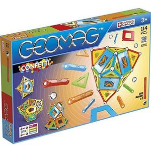 Geomag Classic Confetti Constructiespeelgoed 357, 114 Stuks, Meerkleurig