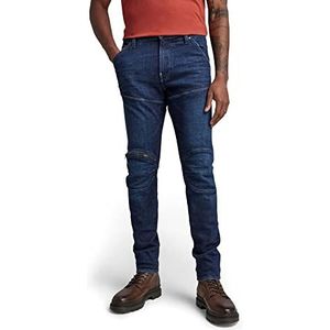 G-STAR RAW 5620 Elwood 3D Zip Knee Skinny Jeans heren, blauw (Worn In Ultramarine C051-c236)
