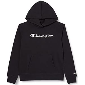 Champion American Classics meisjes hoodie van fleece, ultralicht, zwart, 9-10 jaar, zwart.