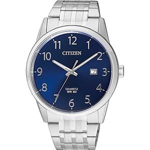 CITIZEN Heren quartz horloge BI5000-06E zilver armband, zilver., Armband