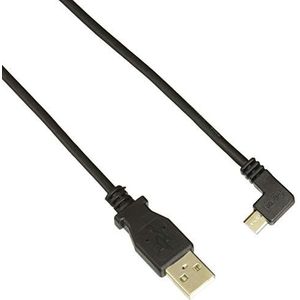StarTech.com 2 m Micro USB laad- en synchronisatiekabel - USB-A naar micro B haakse kabel - M/M - 0,25 mm² (USBAUB2MRA)
