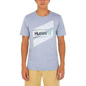 Hurley T-shirt Icon Slash Gradient Homme, gris, XX-Large