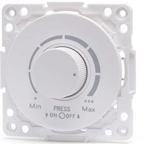 Onderdeel voor led-dimmer, Duits/Frans, wit