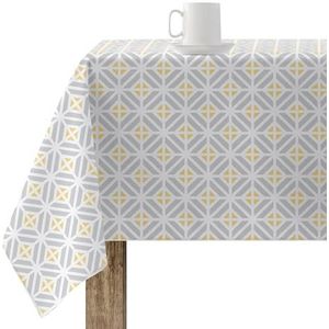 BELUM Nappe anti-taches, taille 140 x 140 cm - Nappe au toucher extra douce, couleur multicolore, nappe 100% fabriquée en Espagne, tissu 100% coton biologique (Half Panama) - Nappe modèle Lia 126