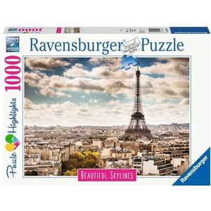 Ravensburger - Paris - puzzel 1000 stukjes highlights - puzzel volwassenen - premium puzzel - vanaf 14 jaar - 14087