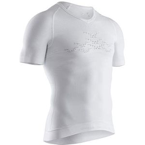 X-BIONIC Energizer 4.0 Light Shirt ronde hals korte mouwen mannen T-shirt, Arctic White/Dolomite Grijs