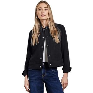 Street One A212533 Damesjas met fluwelen look, Donkerblauw, 42