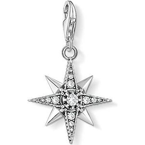 Thomas Sabo Royalty Sterren Hanger 925 Sterling Zilver 1756-643-14, One Size, Sterling Zilver, Kubieke Zirkonia, Sterling zilver, Zirkonia